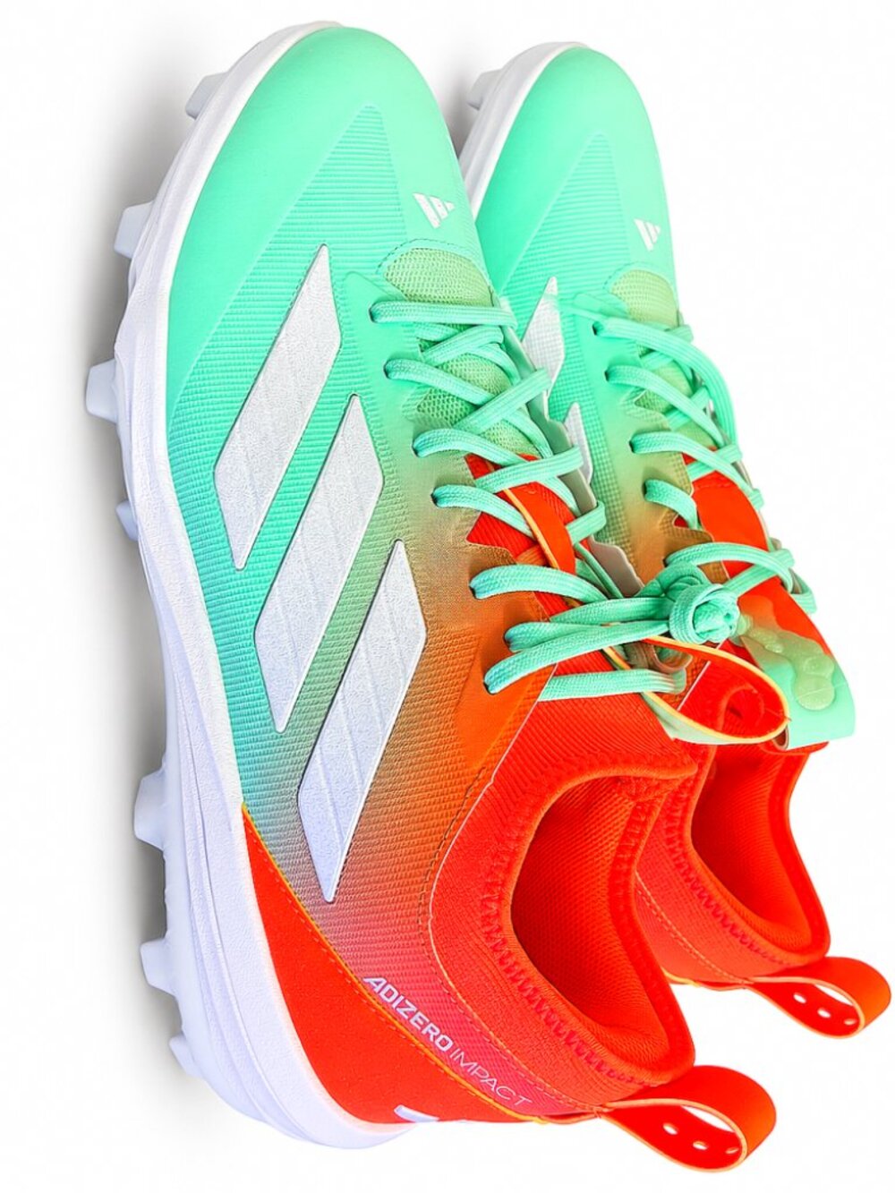Adidas Adizero Impact Candy TPU Baseball Cleats Men's Size 16 JR7825 Lime Orange